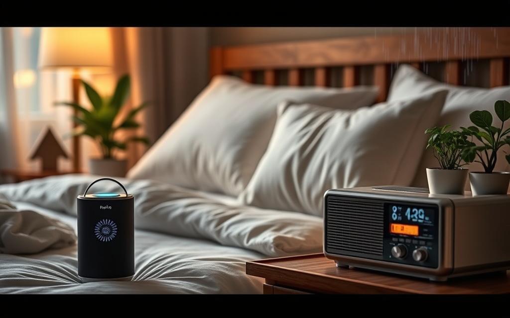 Dispositivos para reproducir audio de lluvia
