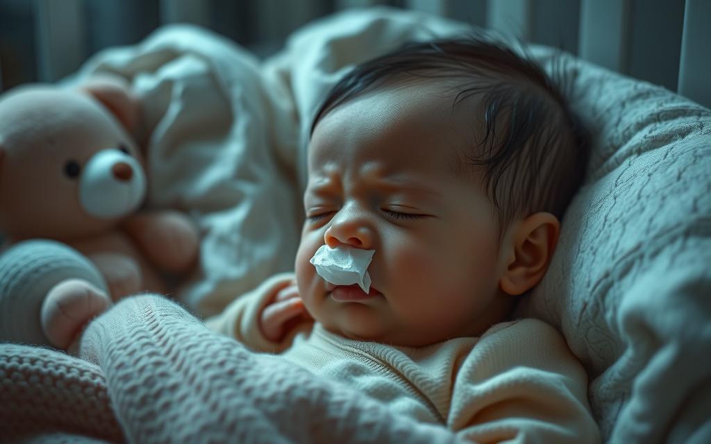 Síntomas de congestión nasal en bebés