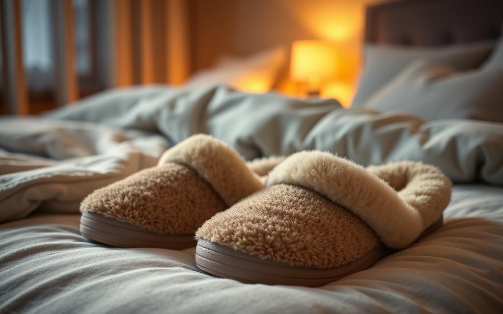 pantuflas suaves y cálidas